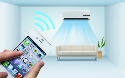 telefonról vezérelhető okos klíma Debrecenben