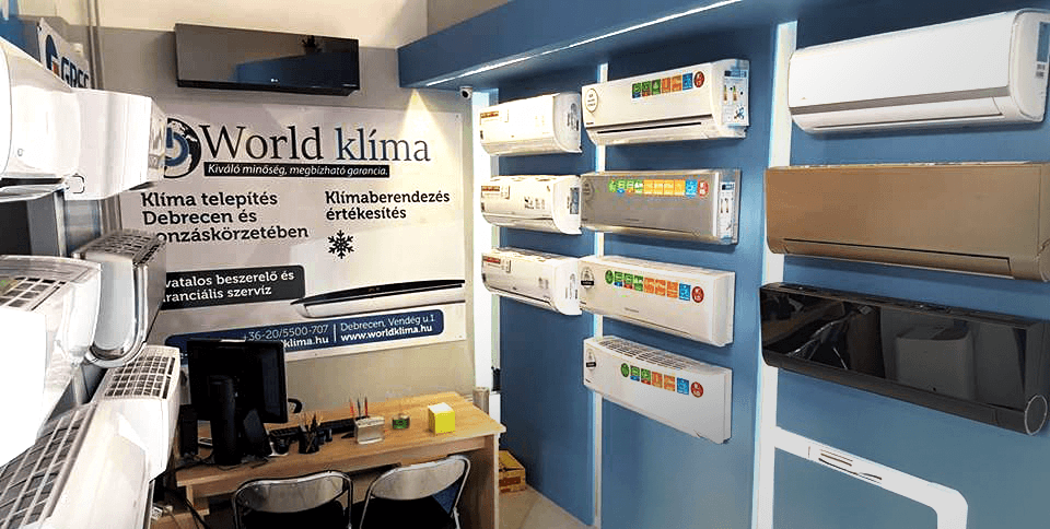 értékesítés klíma debrecen